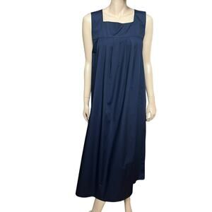Simplicite Midi Dress Size Fit Medium /Large Cotton /Poly Blend Sleeveless